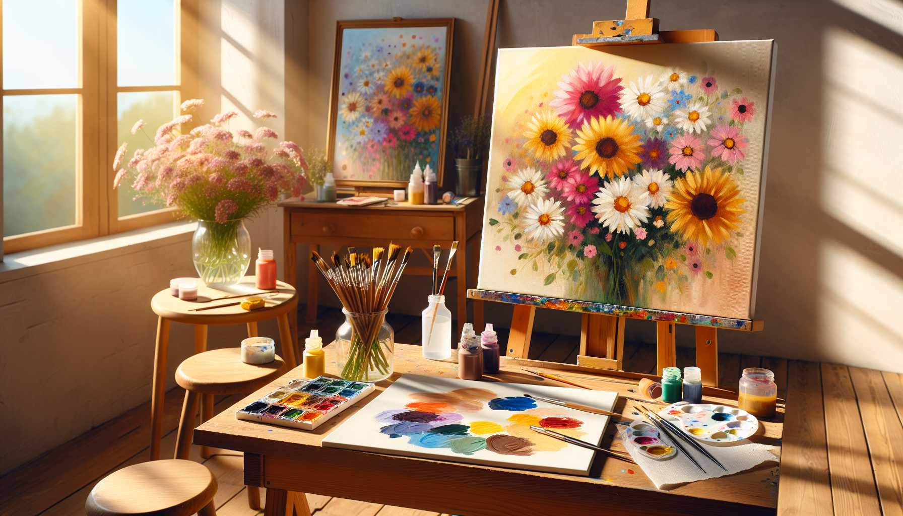 Idées délicieuses pour les peintures florales : Le voyage d'un novice dans l'art floral