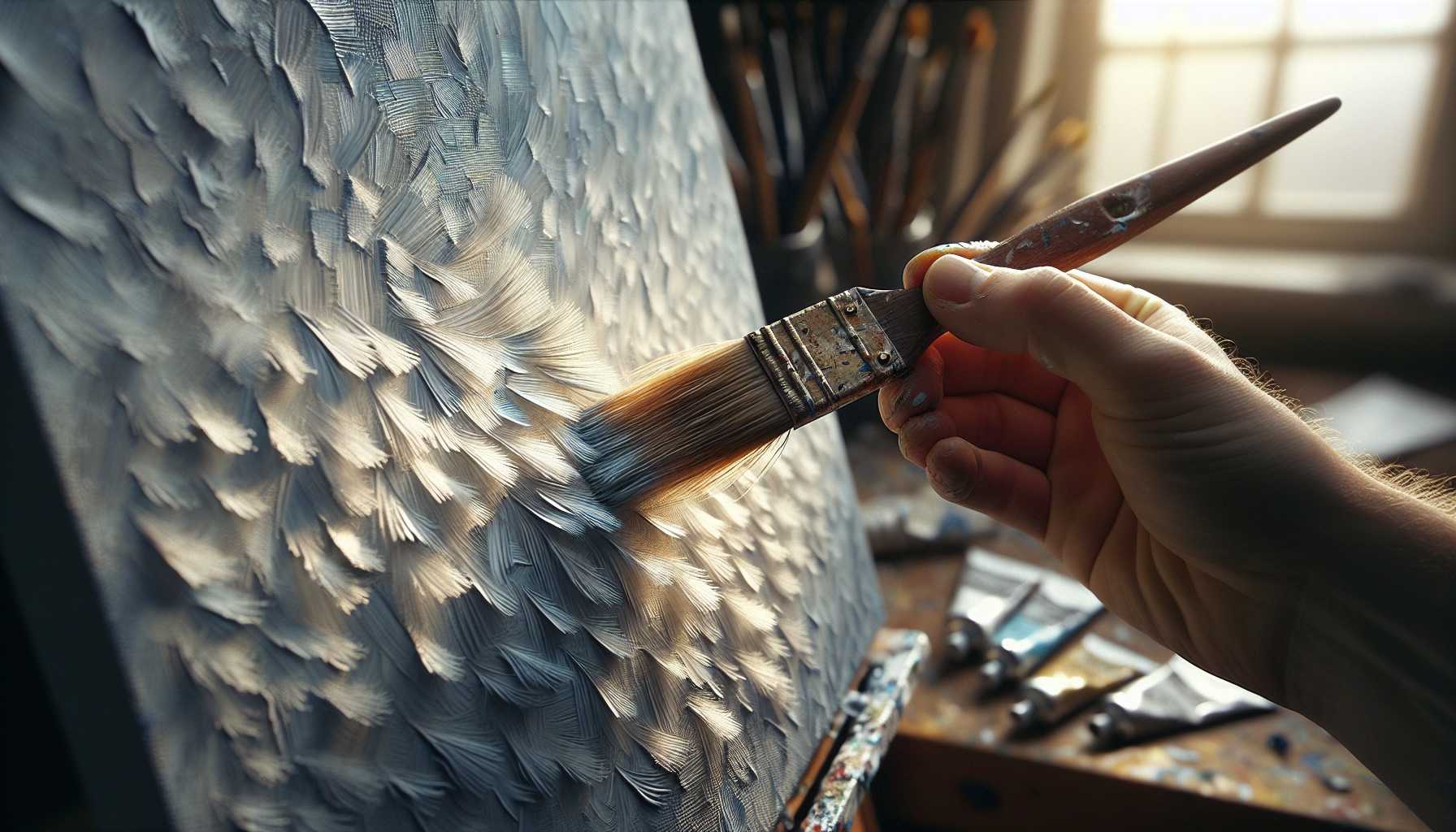 L'Art du Brossage à Sec avec l'Acrylique : Un Guide Détaillé Étape par Étape