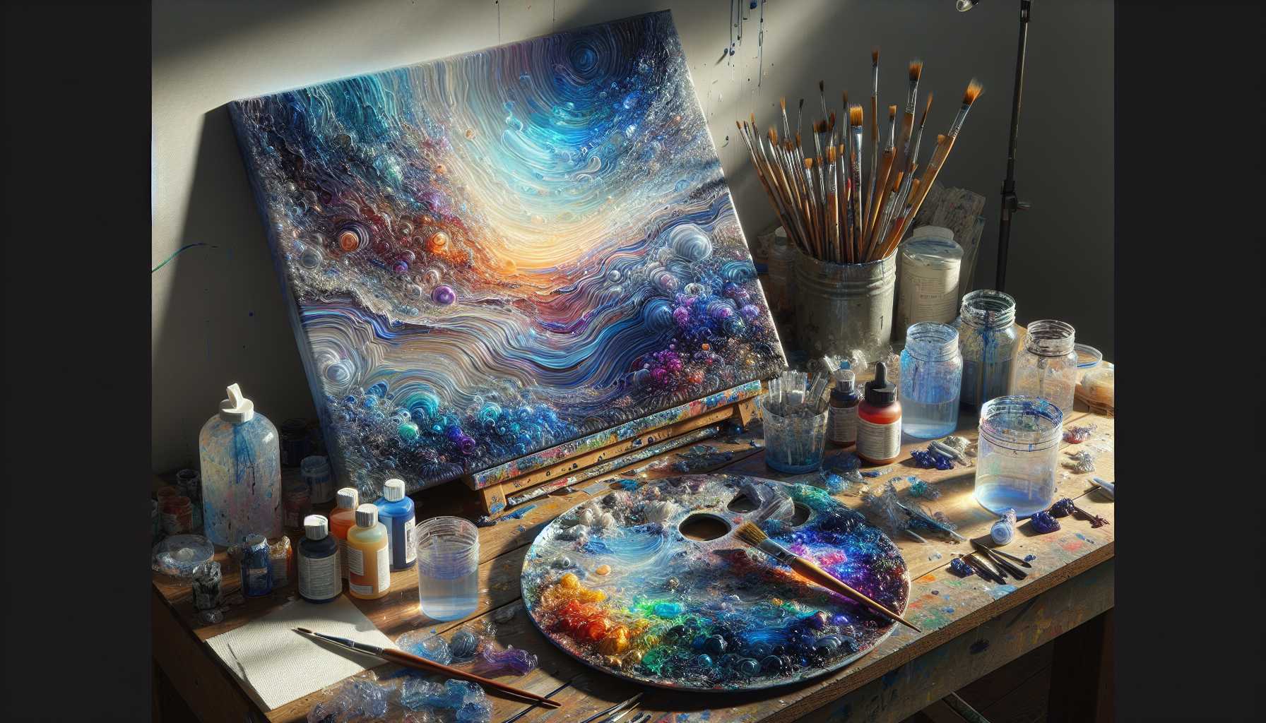 L'Art du Glacis Acrylique : Un Guide Étape par Étape de la Peinture en Couches