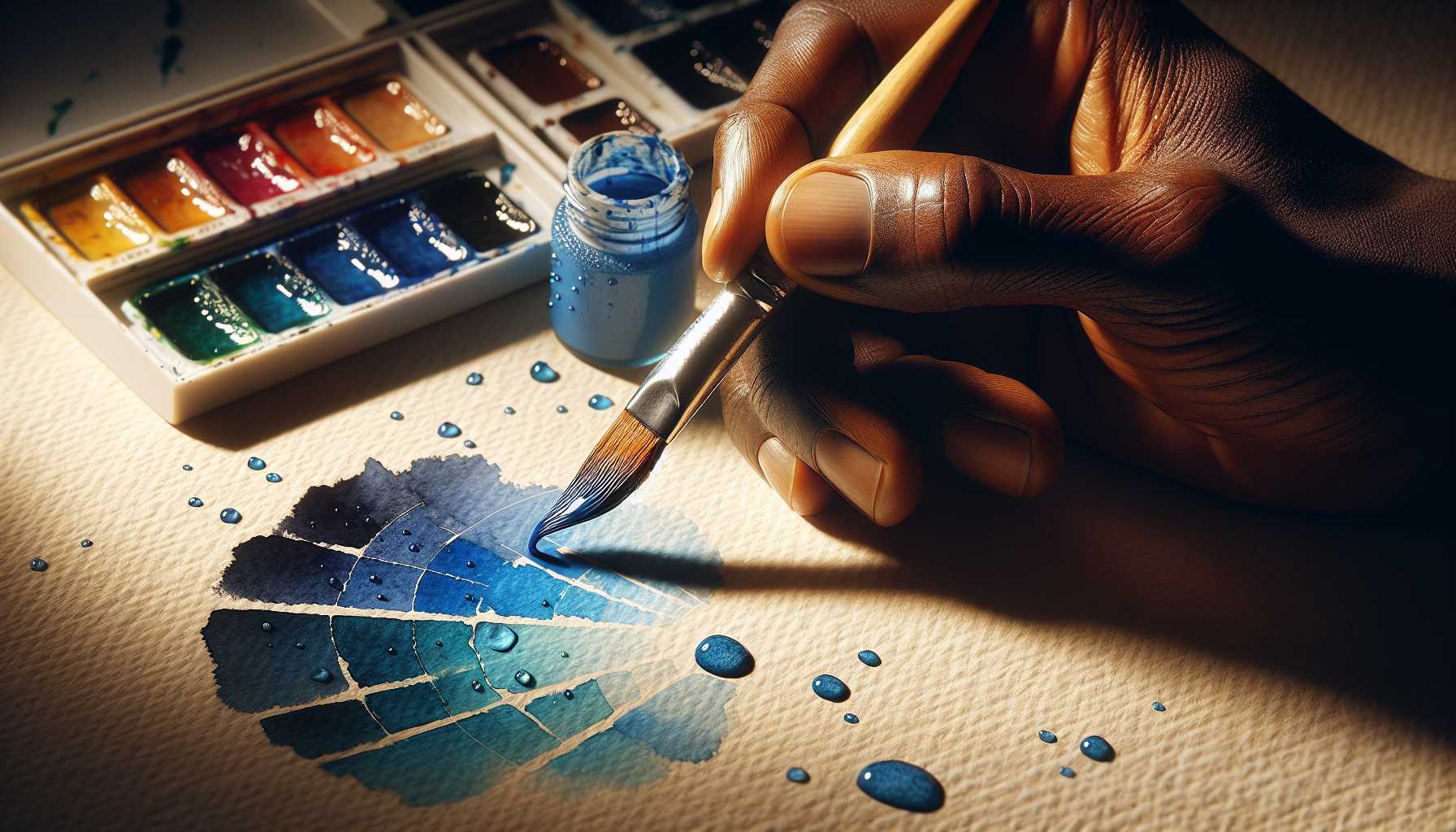 Conseils Essentiels pour Charger Correctement son Pinceau Aquarelle