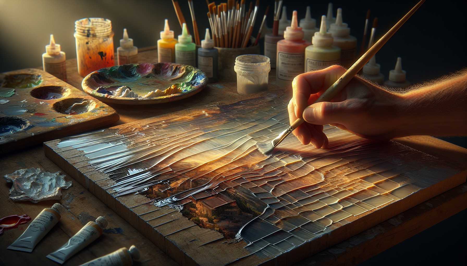 Maîtriser les Techniques de Glacis pour la Peinture Moderne