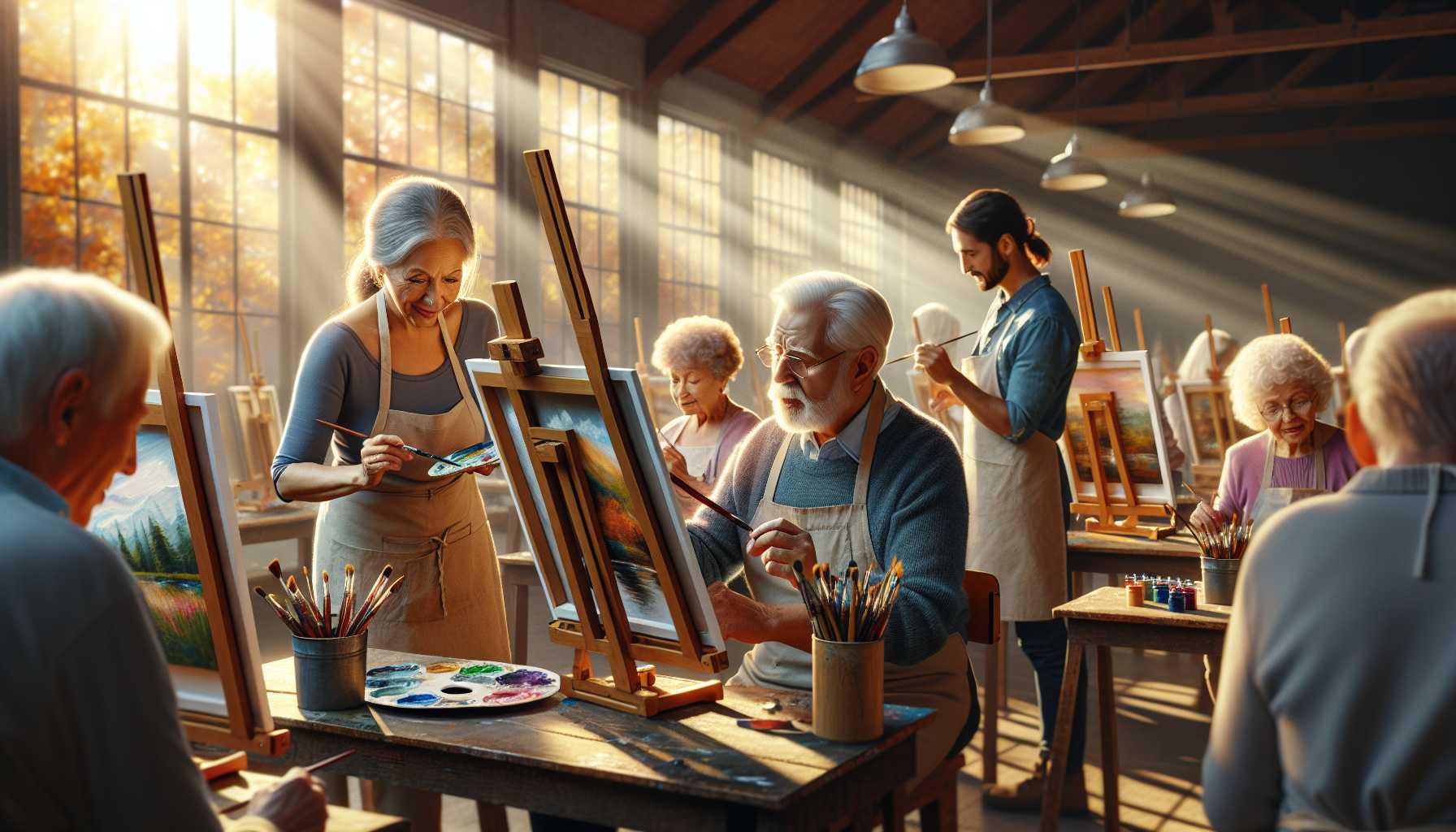 Cours de Peinture pour Seniors : Libérez l'Artiste en Vous