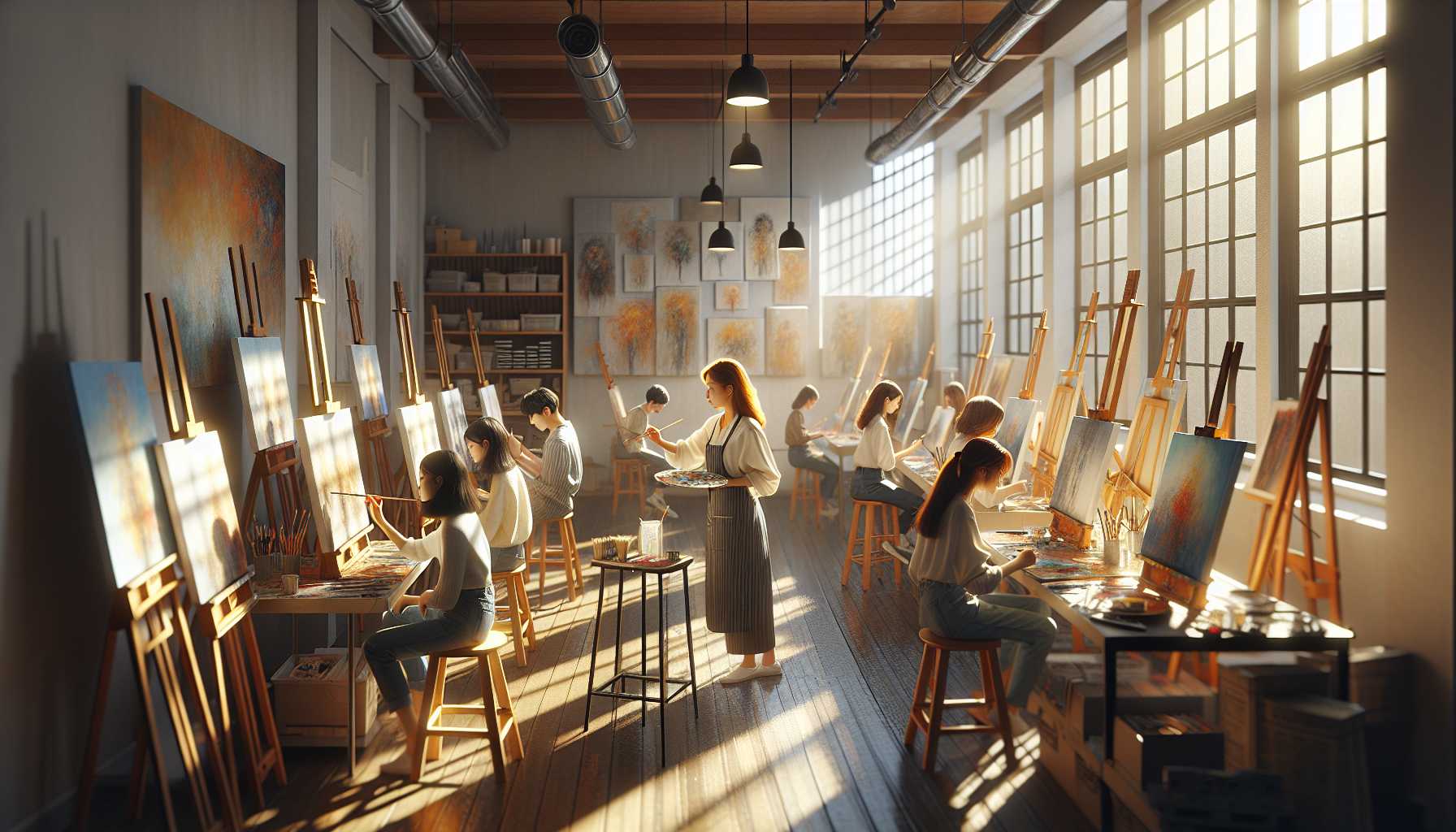Développer Votre Art Professionnellement : Certifications de Cours de Peinture Locaux