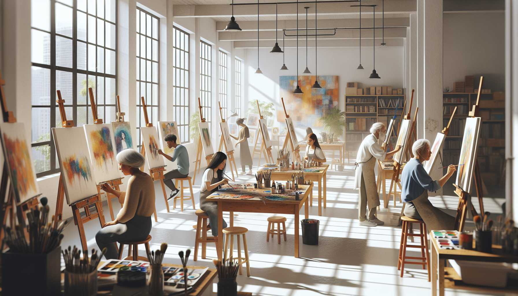 Adhésions aux Studios d'Art Locaux : Guide des Abonnements aux Cours de Peinture