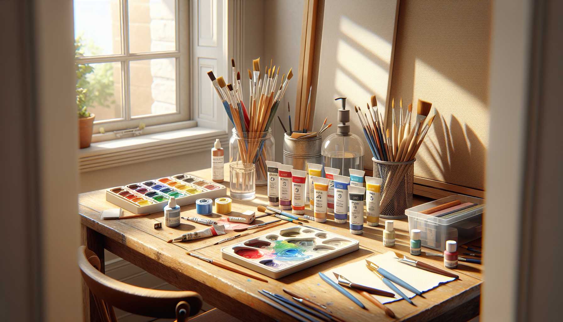 Fournitures d'Art Fondamentales : Les Outils Indispensables pour votre Cours de Peinture