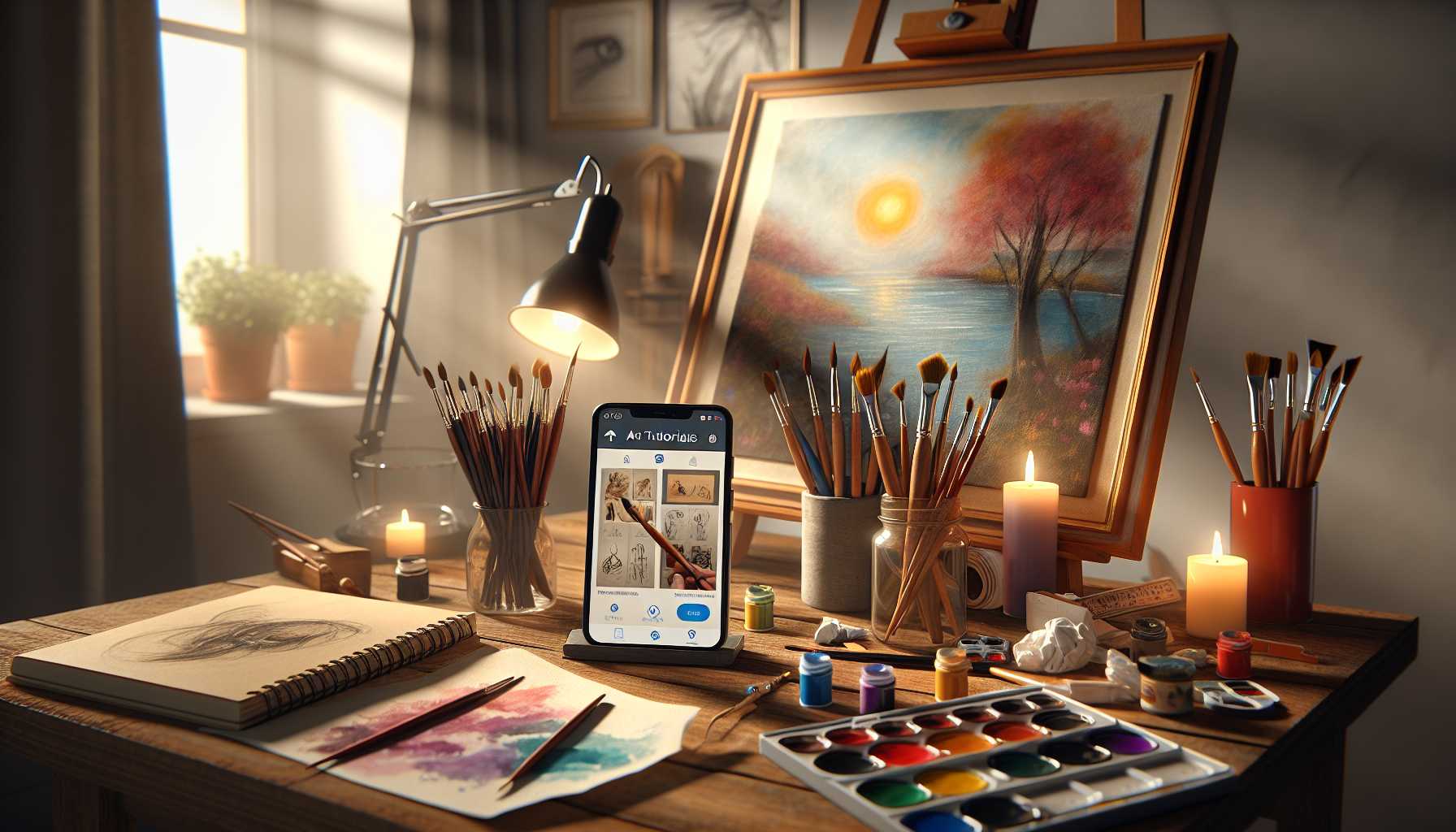Débuter Votre Voyage avec les Tutoriels d'Art sur Pinterest