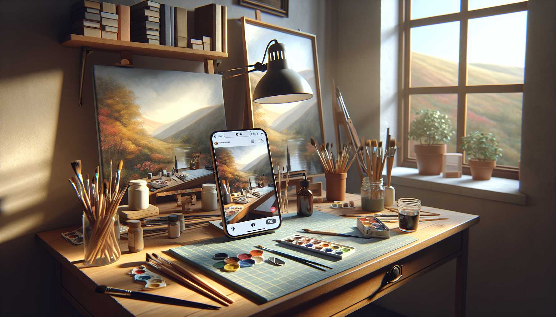Cours d'Art Gratuits sur Instagram Live : Guide des Sessions de Peinture Virtuelles