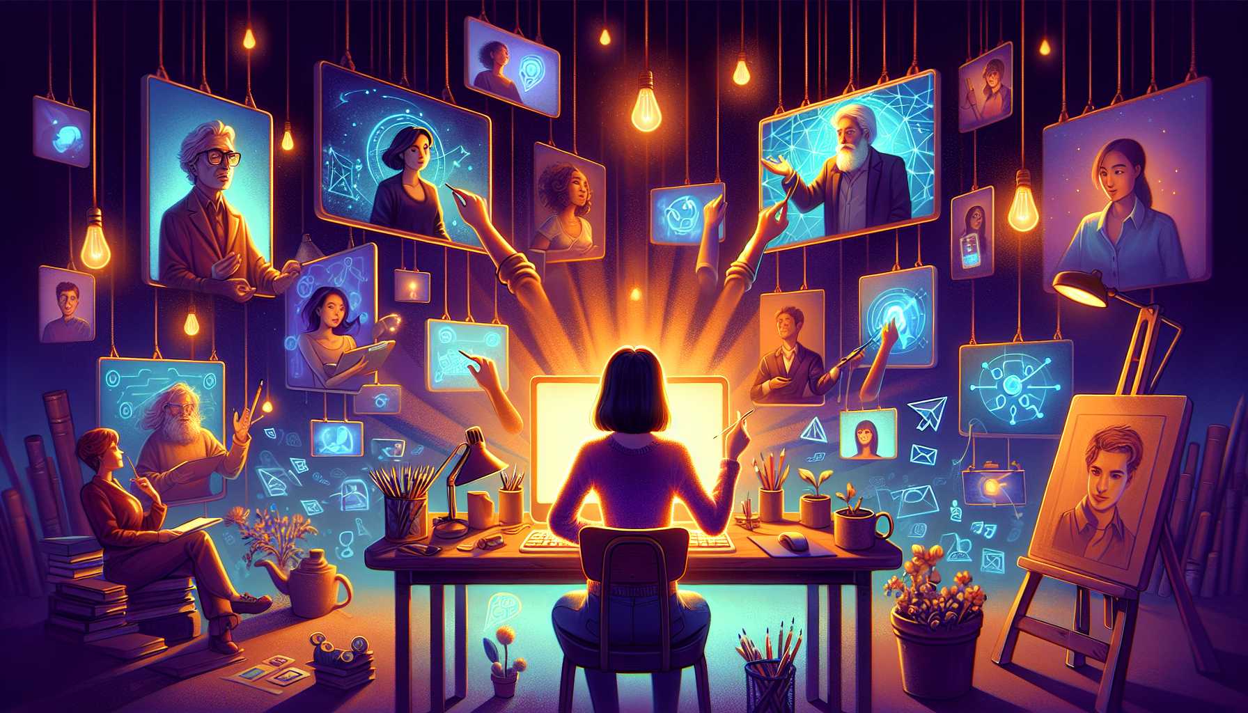 Guide du Mentorat Artistique Gratuit en Ligne : Développez Votre Talent