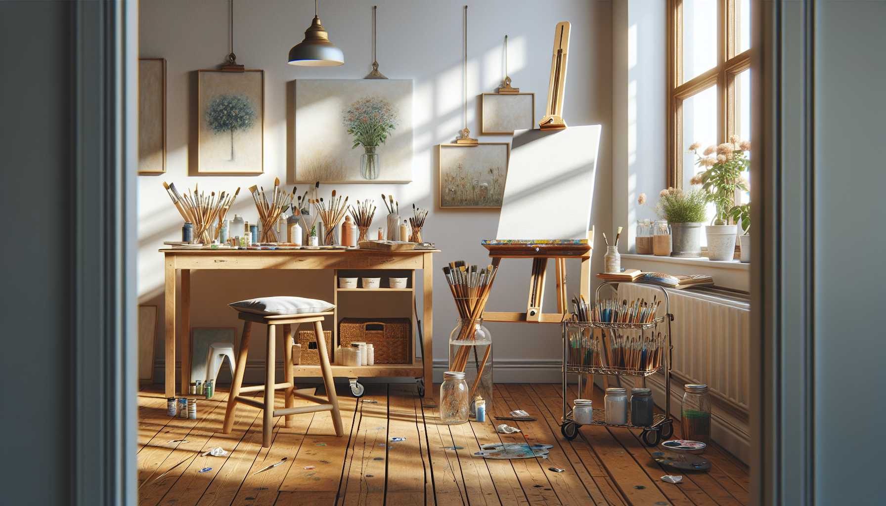 Équipement Essentiel pour Installer Votre Premier Atelier de Peinture
