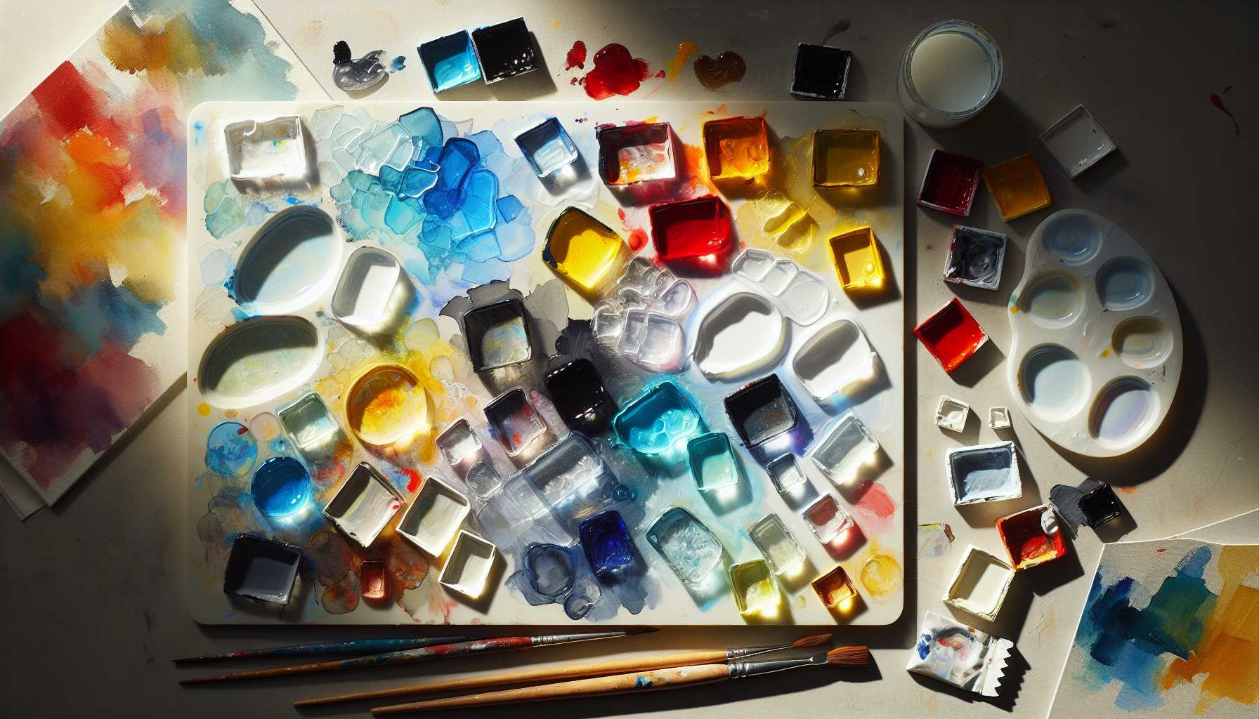 Maîtriser l'opacité de la peinture : Guide des couleurs transparentes et opaques