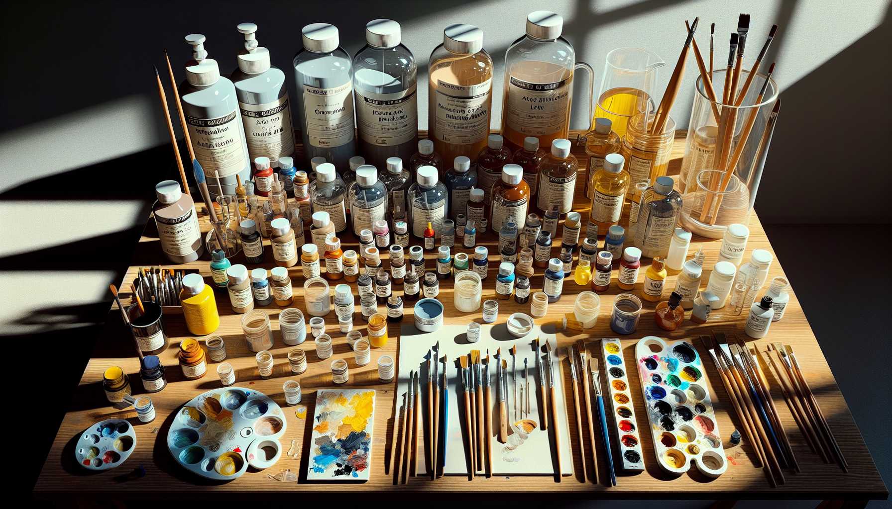 Guide Complet des Médiums de Peinture : Diluants et Additifs Expliqués