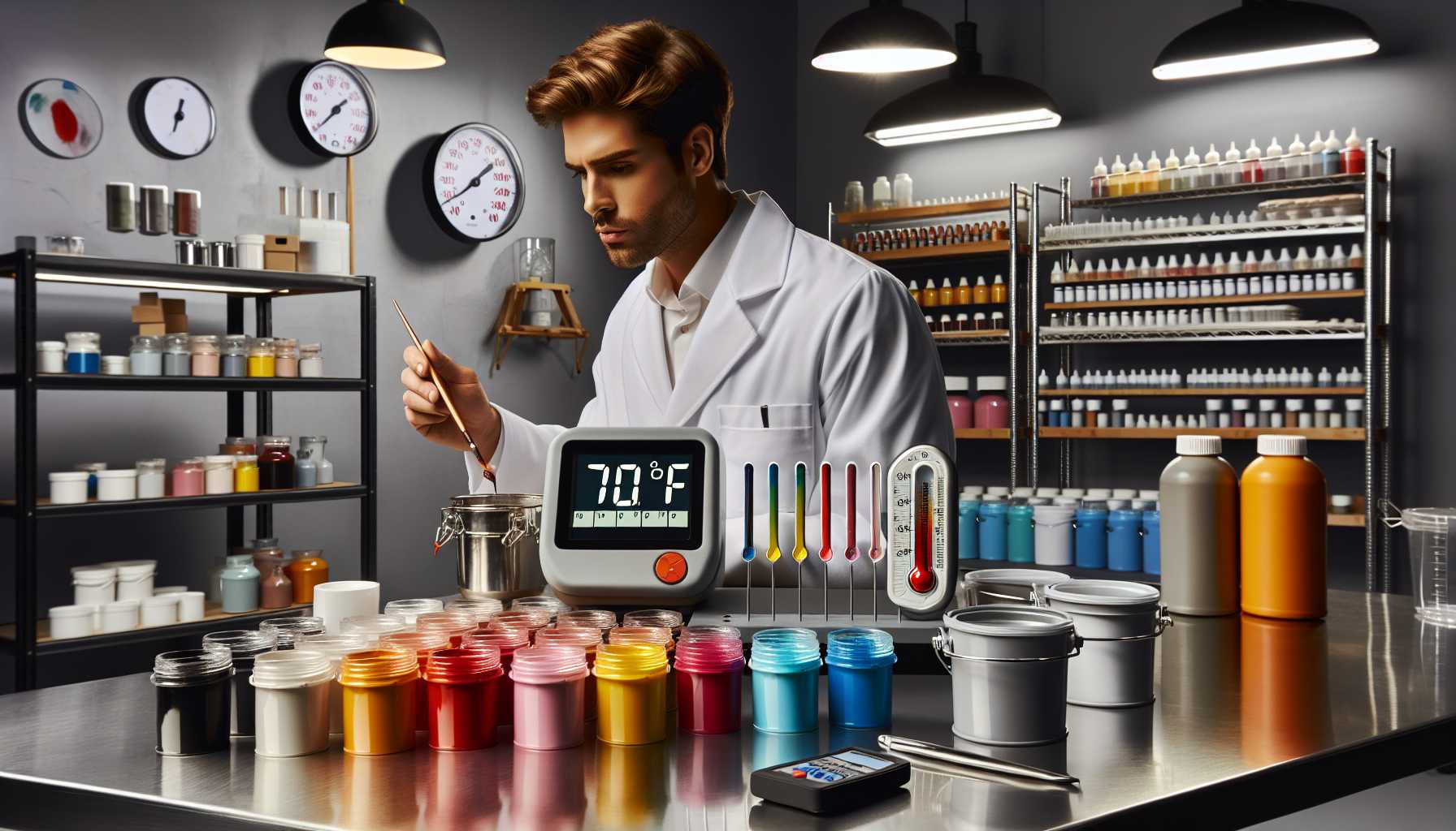 Guide pour la Régulation de Température dans le Mélange de Peinture : Une Approche Scientifique