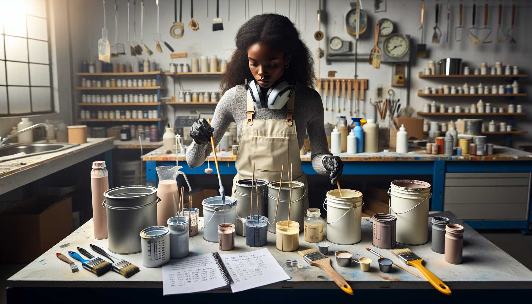 Maîtrise du contrôle de la densité de peinture : Améliorer les techniques de mélange