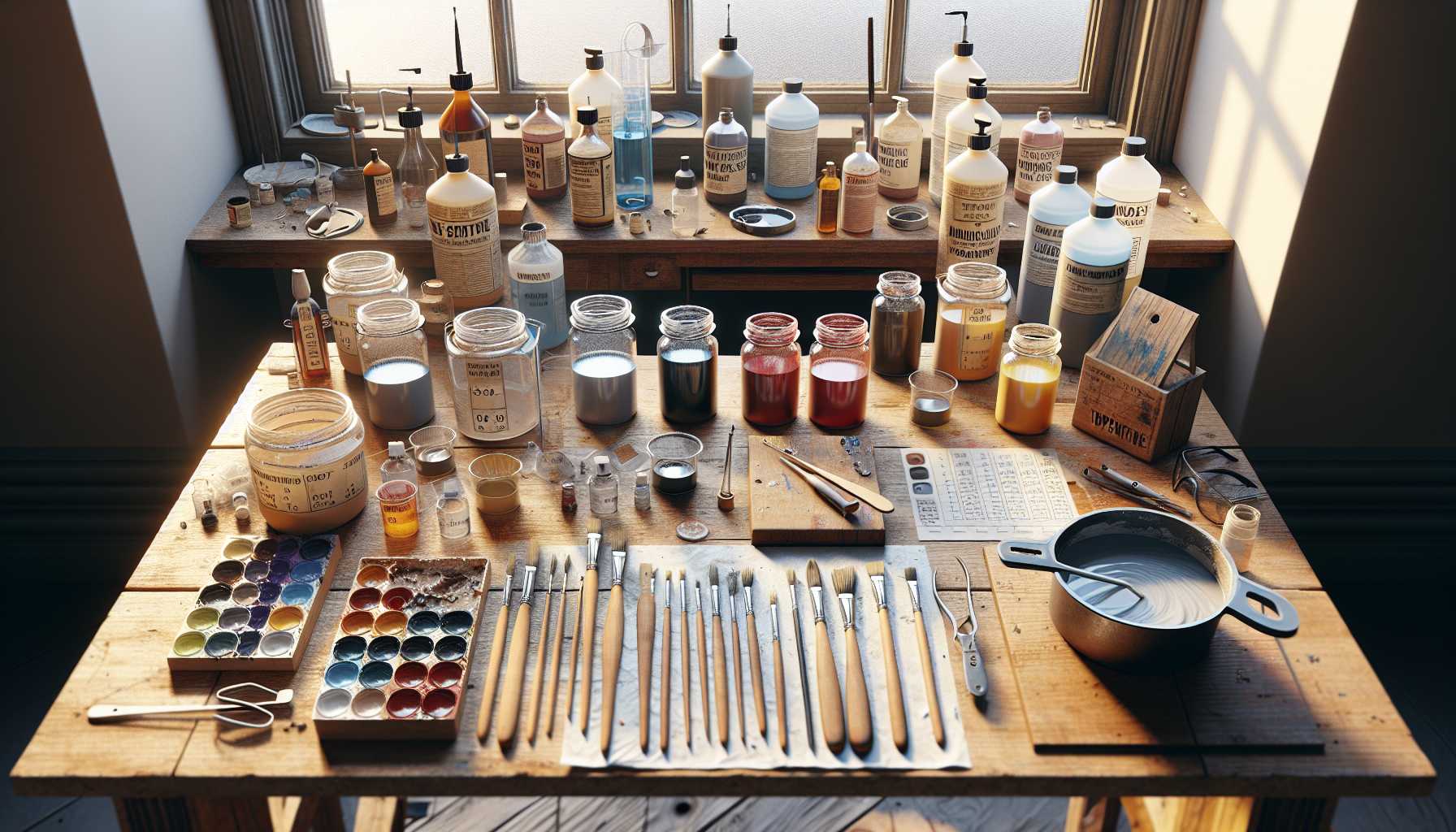 Guide Complet pour Maîtriser le Mélange des Solvants de Peinture