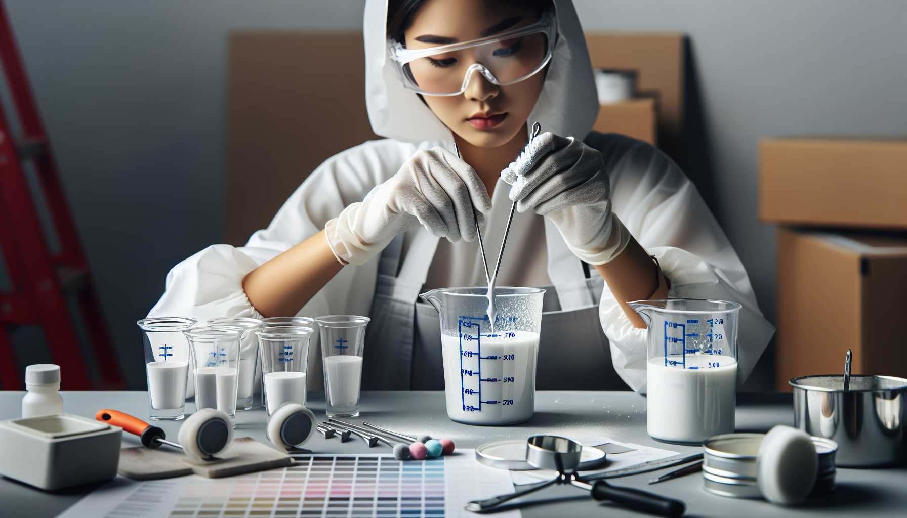 Mélange de Catalyseur de Peinture : Guide Complet pour Peintres