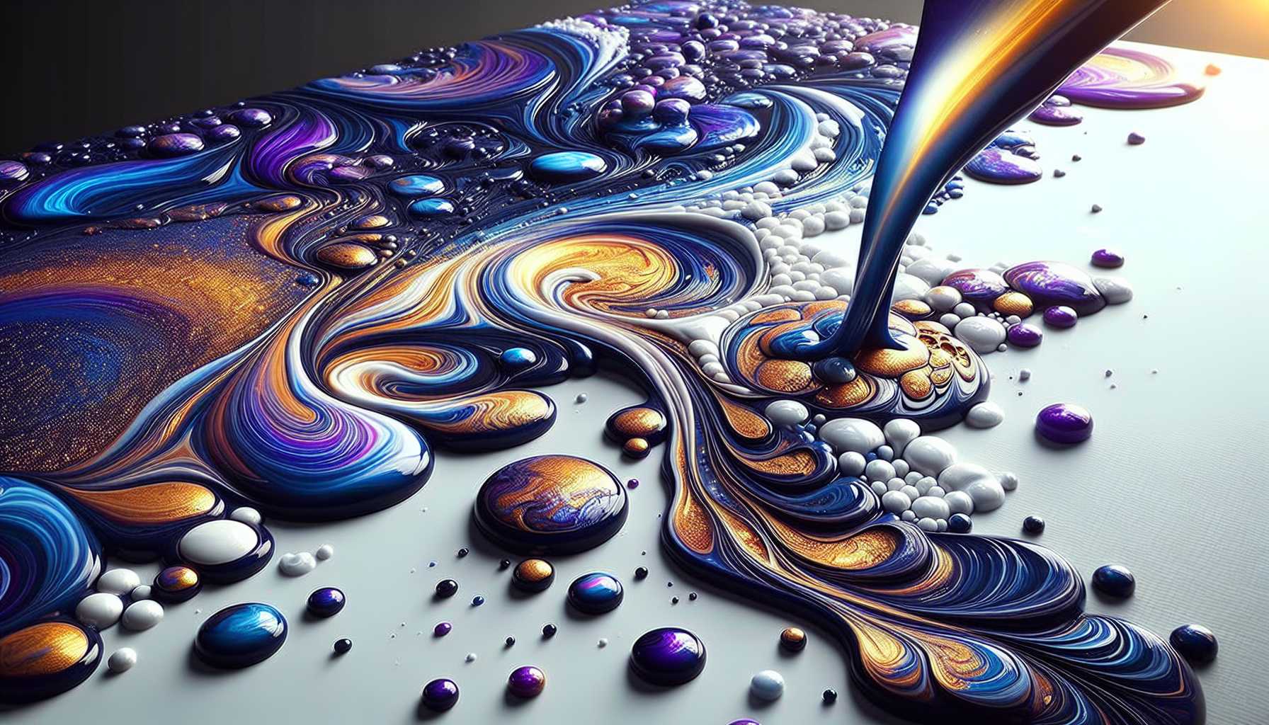 L'Art du Coulage de Peinture : Guide Ultime des Techniques d'Art Fluide