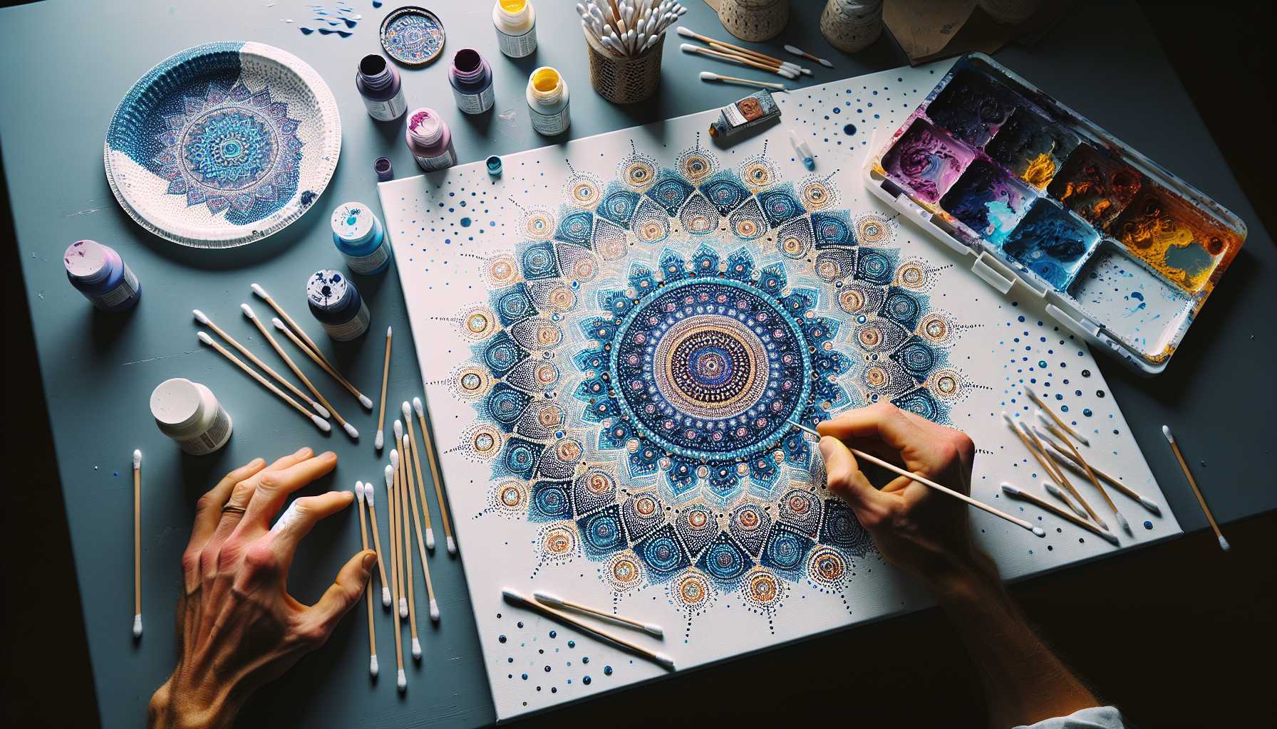 Débuter avec la Peinture par Points : Guide Mandala pour Débutants