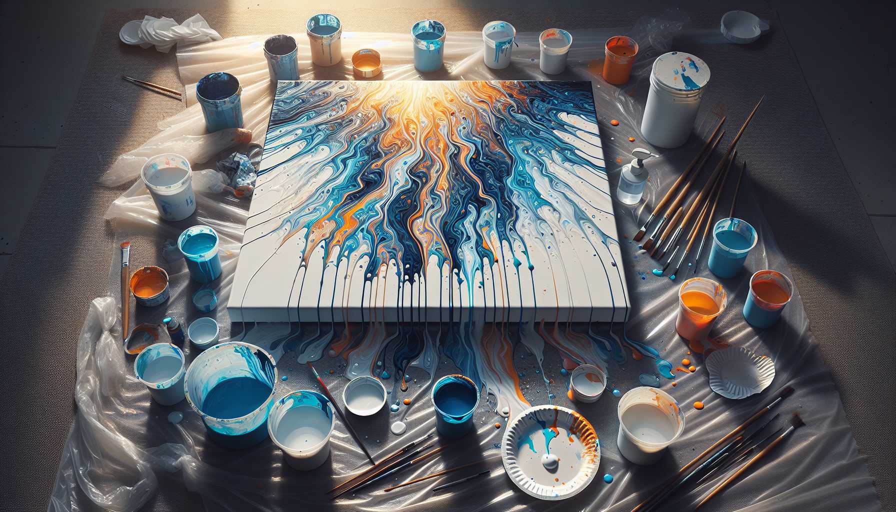 Comment Maîtriser l'Art de la Peinture au Goutte-à-Goutte : Guide Complet pour Débutants