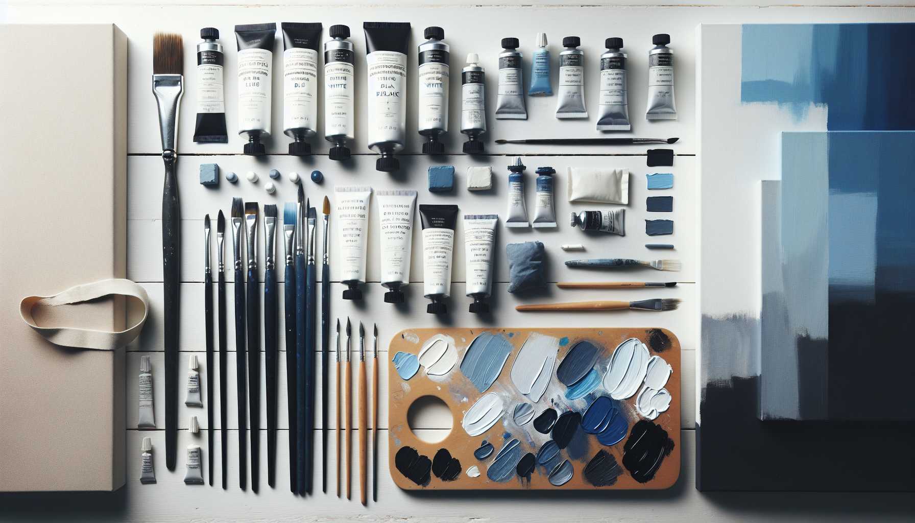 Guide du débutant pour la peinture monochrome : Embrasser le pouvoir de l'art à couleur unique