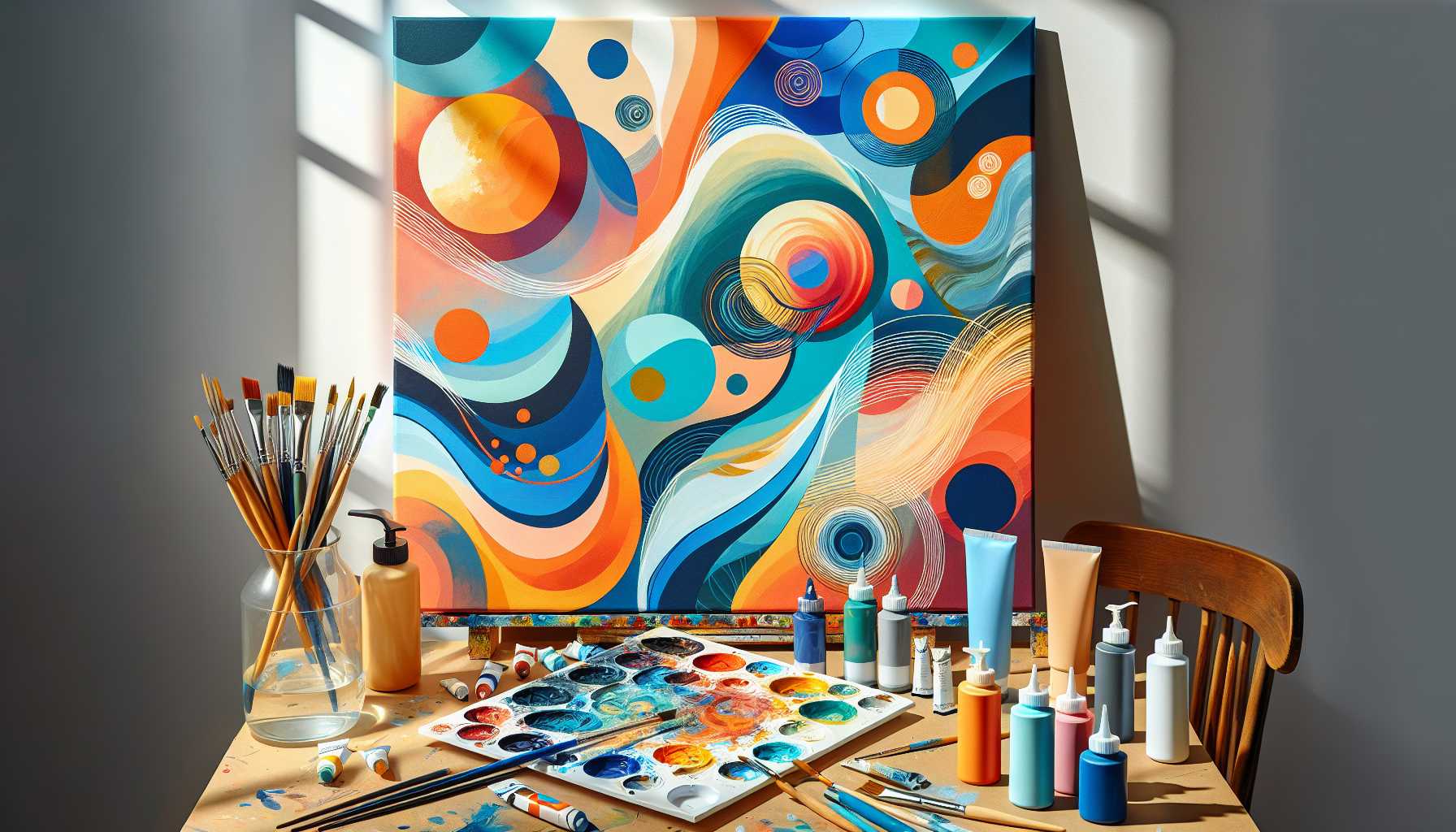 Formes Abstraites Simples : Apprendre l'Art Non-Représentatif Facilement