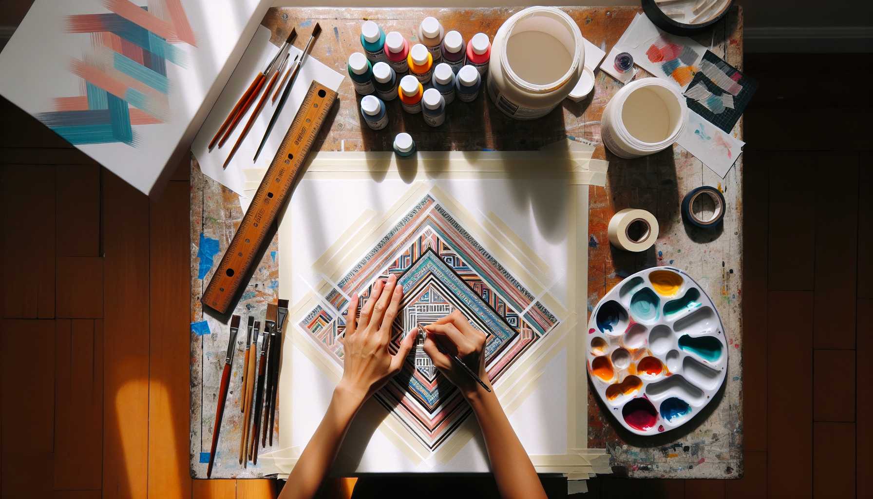 Libérez votre créativité : Un guide simple de la peinture au pochoir adhésif