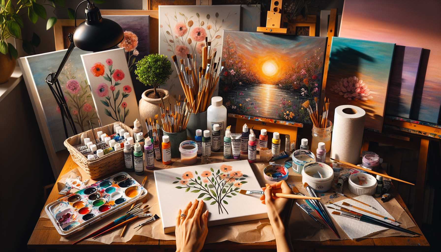 Idées de Cadeaux de Peinture Faciles : Présents Faits Main pour la Famille et les Amis