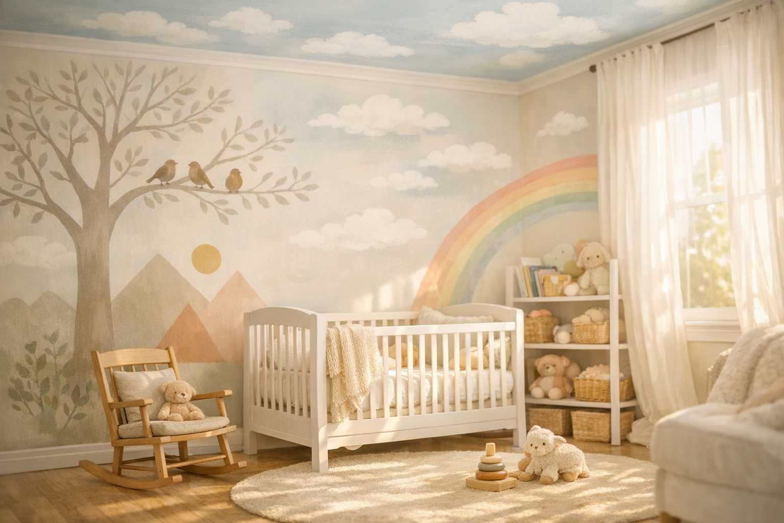 Idées Simples de Décoration Murale pour la Chambre de Bébé