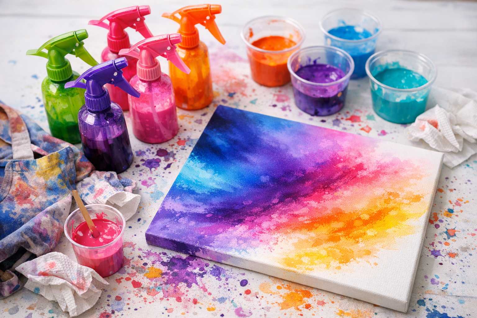 Libérer sa Créativité avec l'Art au Vaporisateur : Un Guide pour Débutants