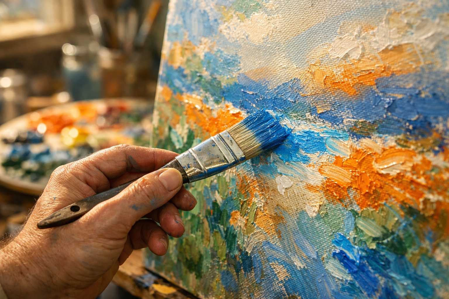 Maîtriser les Coups de Pinceau Libres : Guide Complet de la Peinture Impressionniste