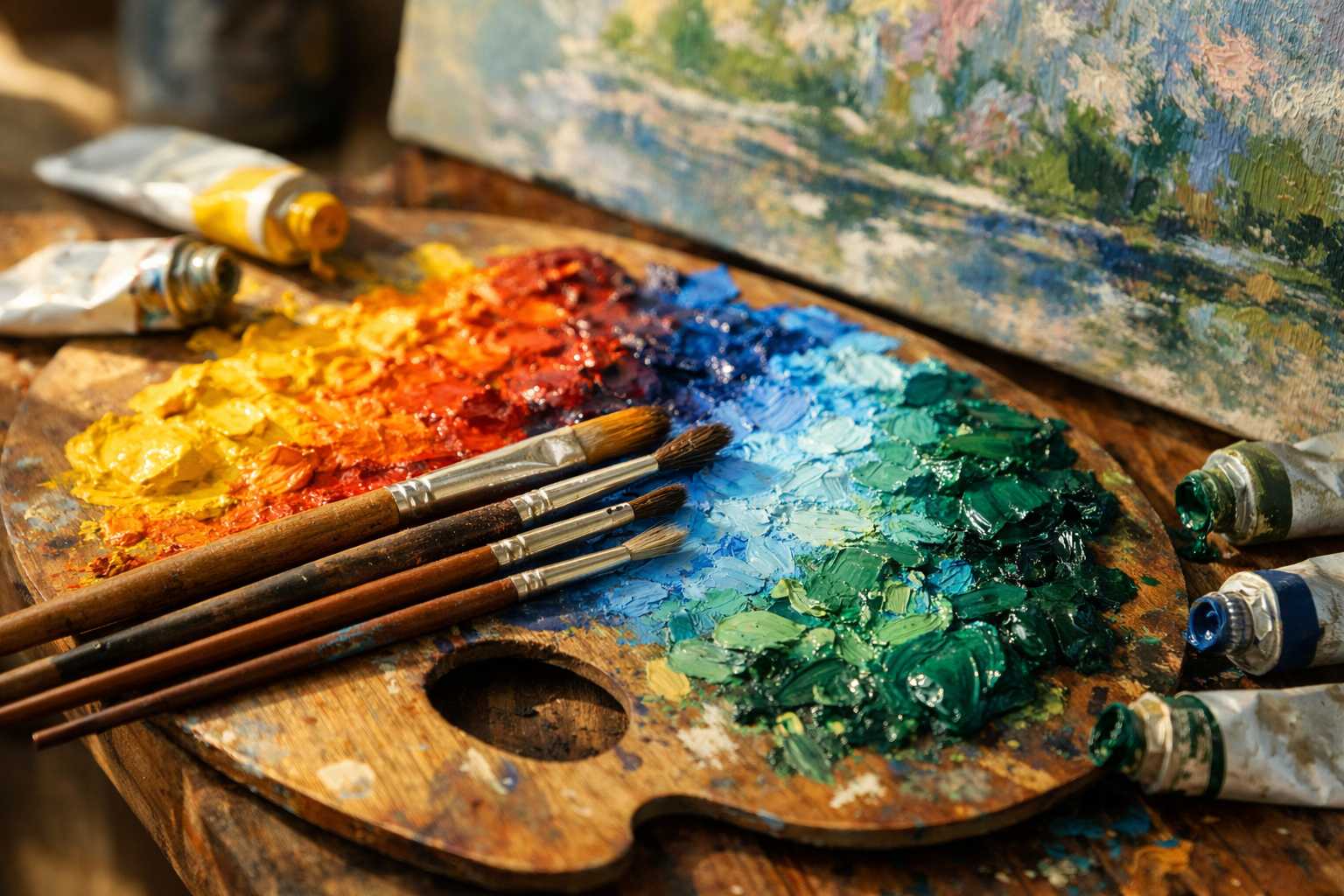 Harmonie des Couleurs Impressionnistes : Guide Complet pour Mélanger les Peintures