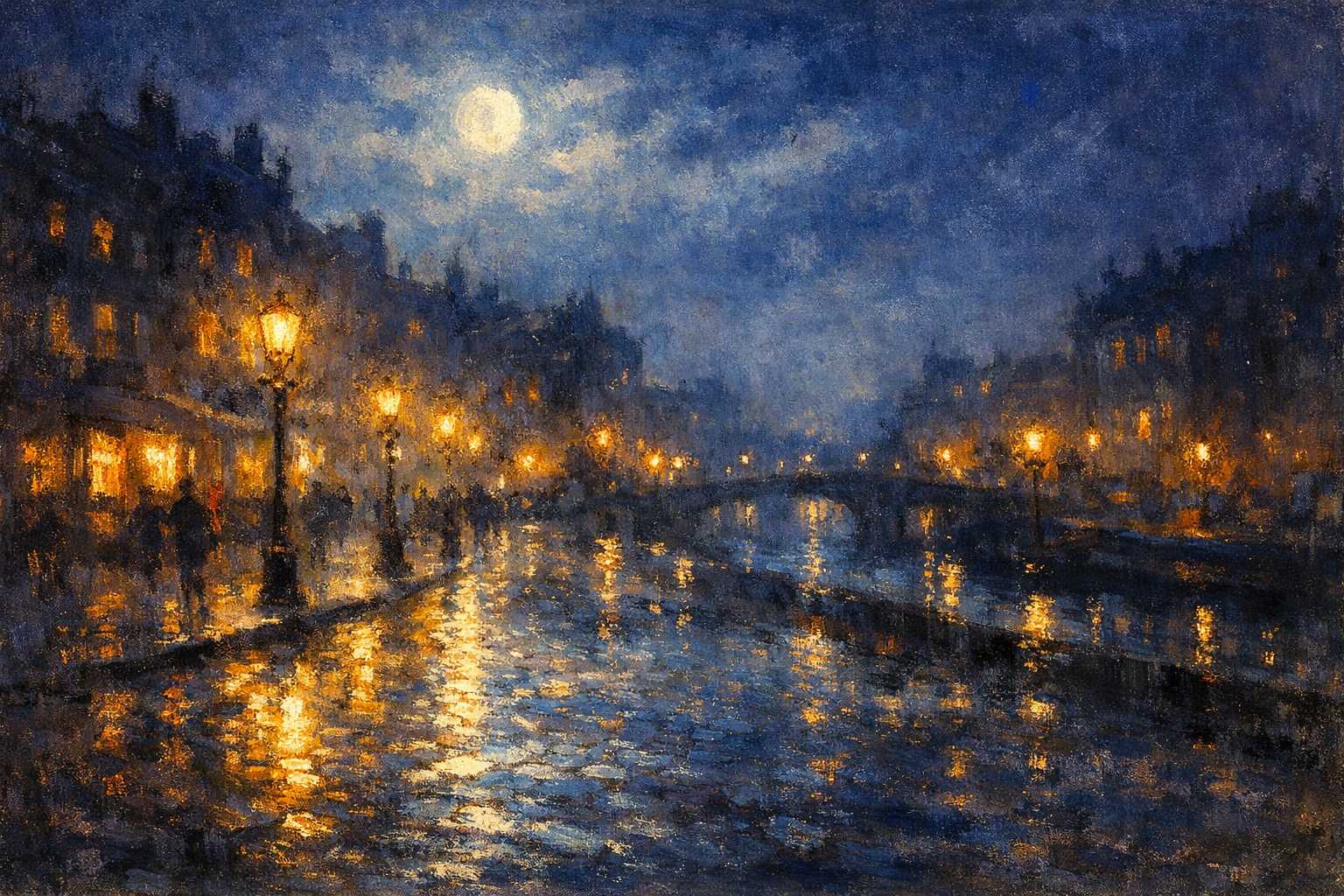 Guide de la Peinture Impressionniste de Scènes Nocturnes : Le Charme des Nocturnes