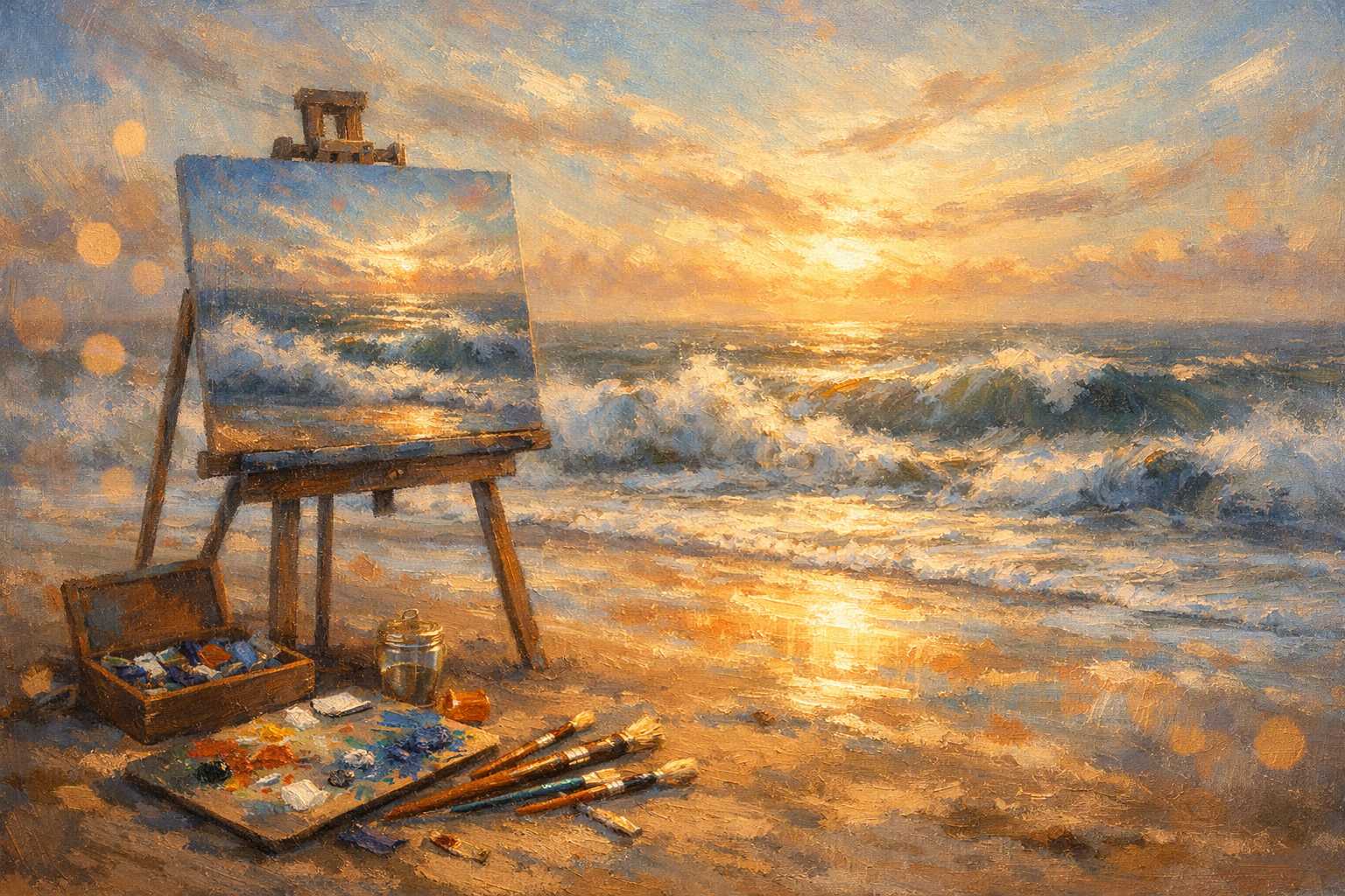 Peinture Côtière : Guide Complet pour Créer des Paysages Marins Impressionnistes