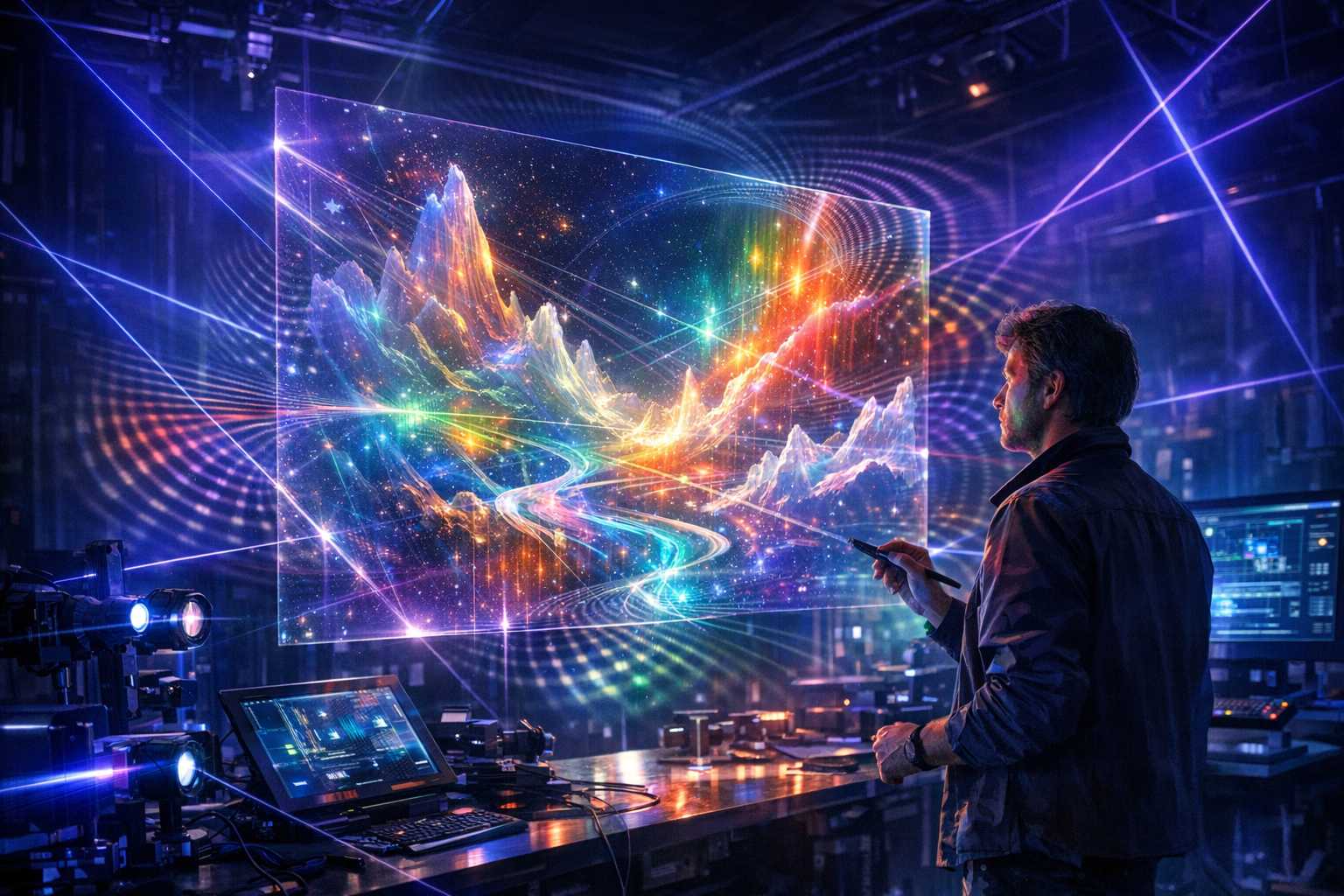 Explorer l'Avenir de l'Art : Guide Complet des Techniques de Peinture Holographique