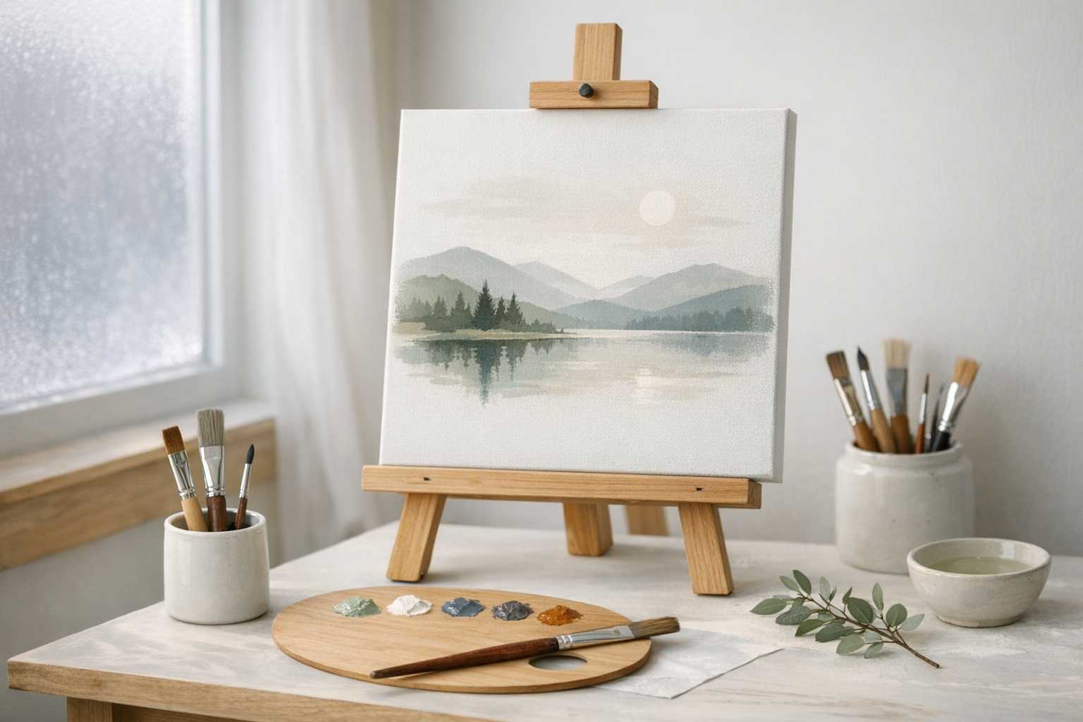 Guide de la Peinture de Style Nordique : Adopter l'Art Minimaliste Scandinave