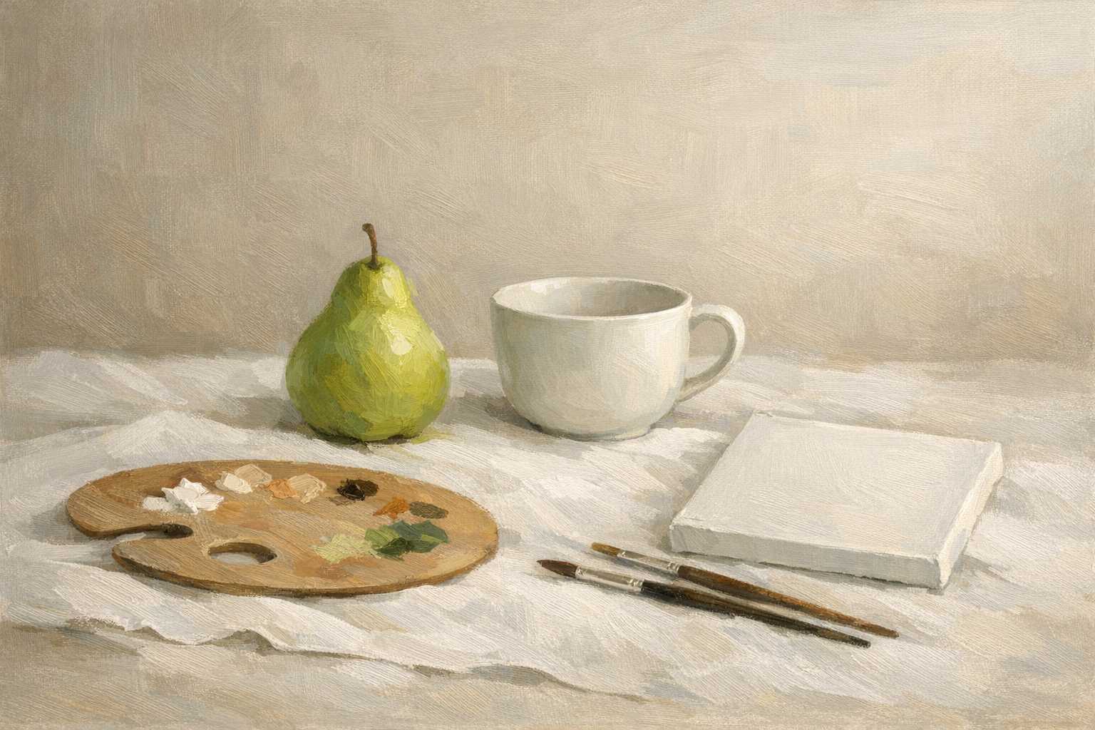 Nature Morte Minimaliste : Guide Complet pour Peindre des Objets Simples