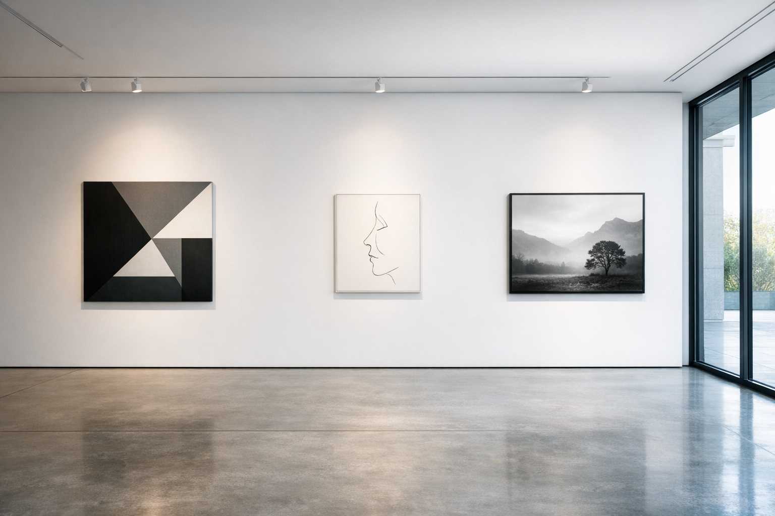 Guide du Style Galerie Moderne : Embrasser l'Art Minimaliste Contemporain